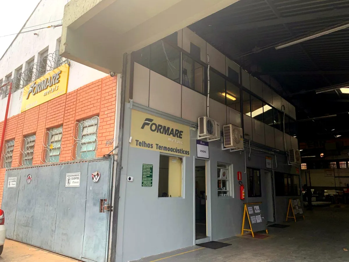 Fachada da Formare Metais em Belo Horizonte