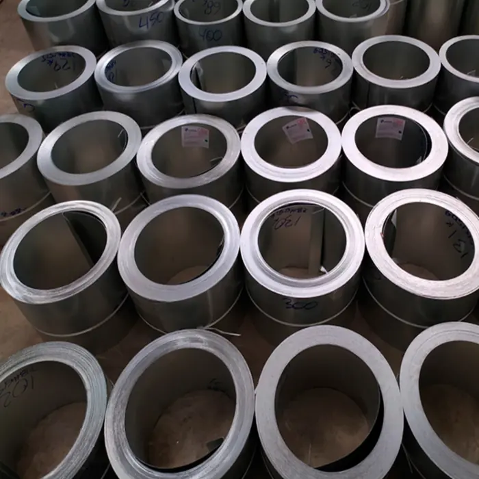 Mini bobinas (rolinhos) de aço galvanizado